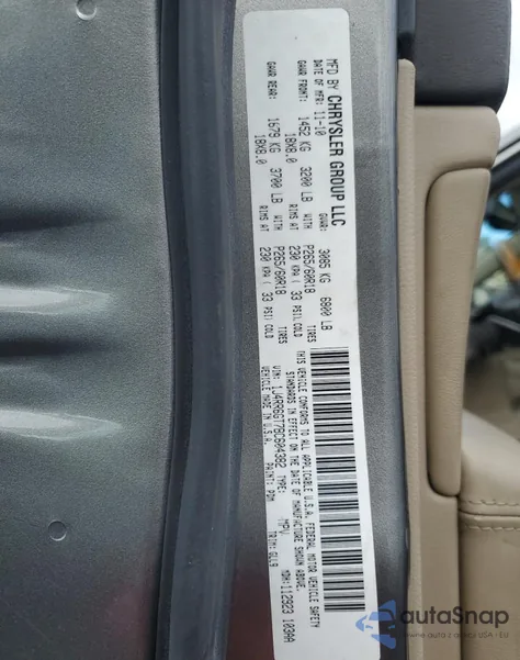 2011 Jeep Grand Cherokee Overland from USA, damaged, VIN 1J4RR6GT7BC604382